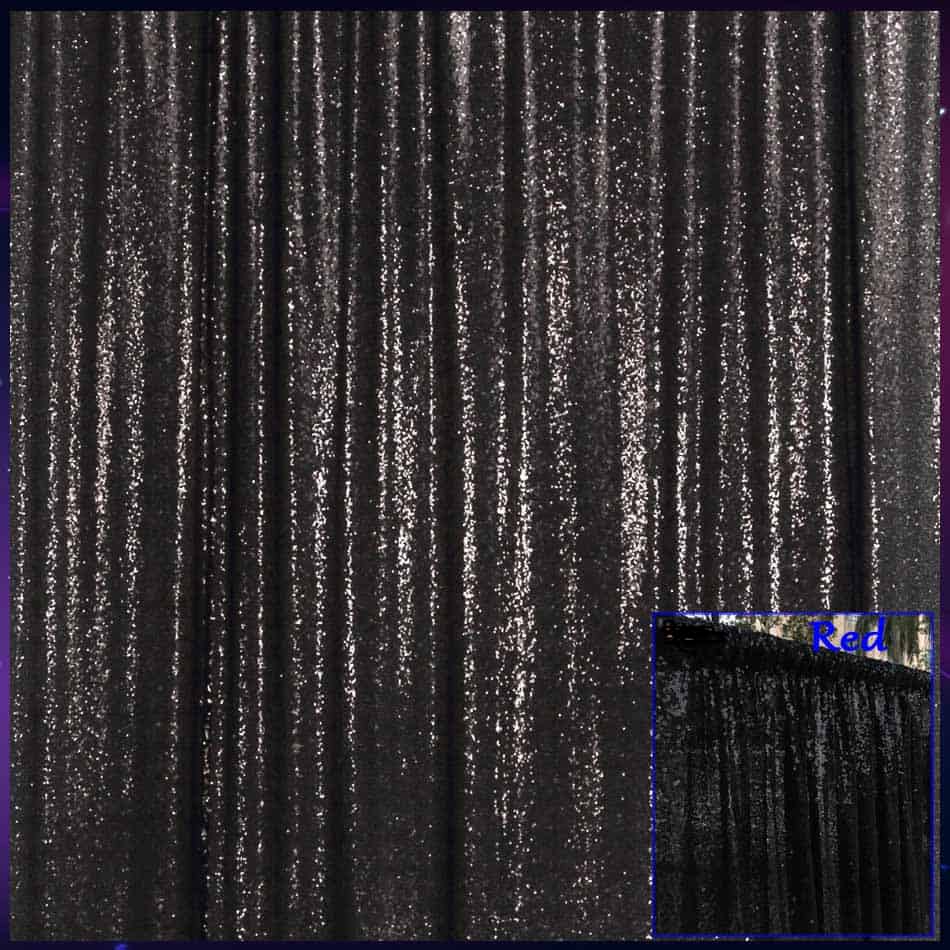 10x10FT Photography Background Sequin Fabric Shiny Wedding Backdrops ...